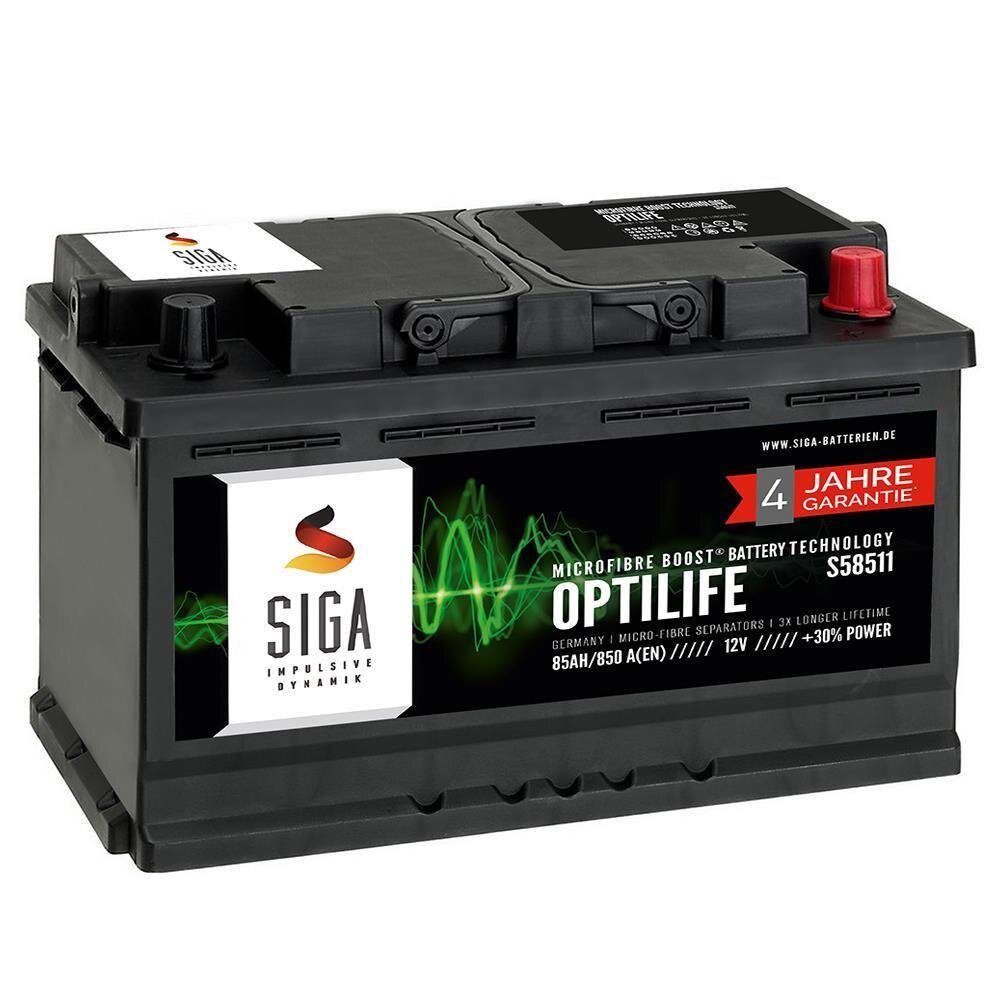 SIGA Car Batteries Optilife