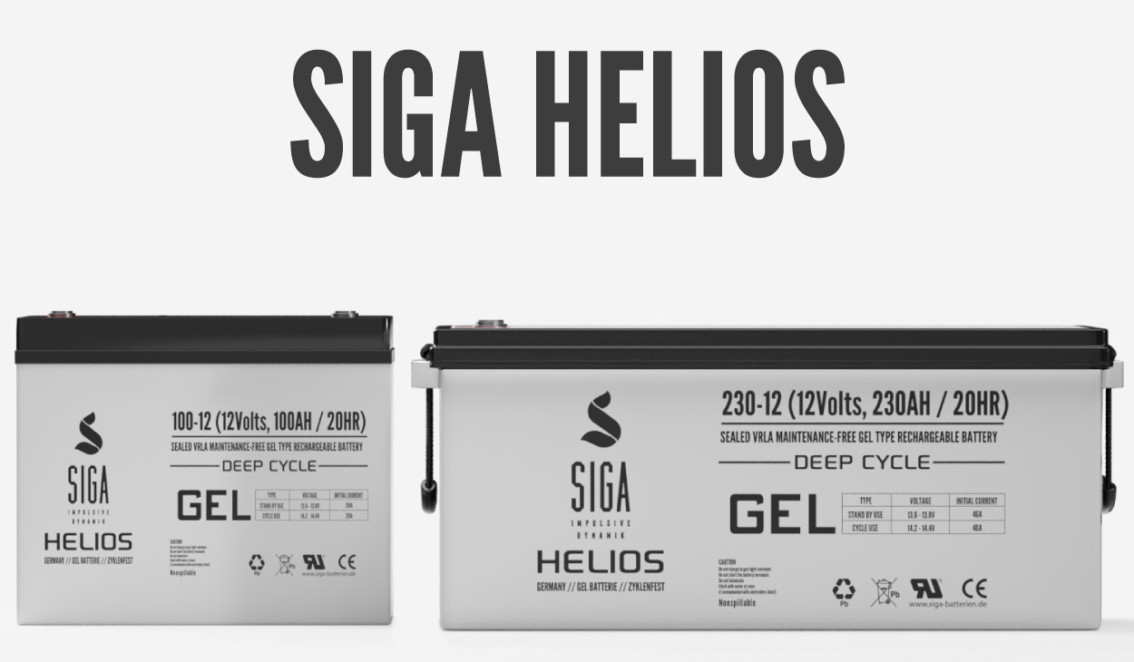SIGA Helios Gel Batterien