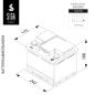 Preview: SIGA AGM Dynamik Autobatterie 60Ah 12V
