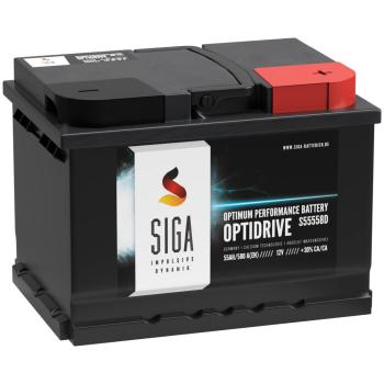Preview: SIGA OptiDrive Autobatterie 55Ah 12V
