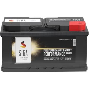 Preview: SIGA Performance Autobatterie 88Ah 12V
