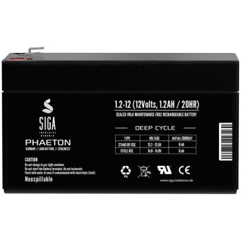 Batteria SIGA Phaeton 12V 1,2Ah