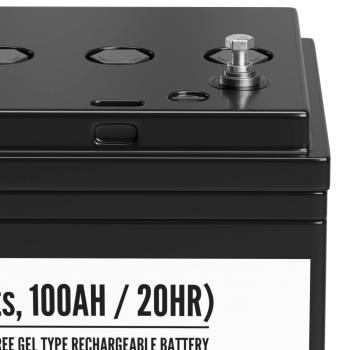 Preview: SIGA Helios GEL Batterie 100Ah 12V