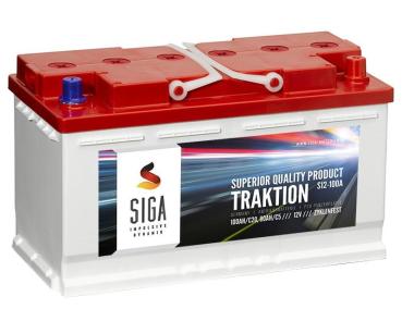 Preview: SIGA Traktionsbatterie 100Ah 12V