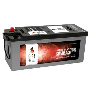 SIGA AGM Solar Batterie 150AH 12V