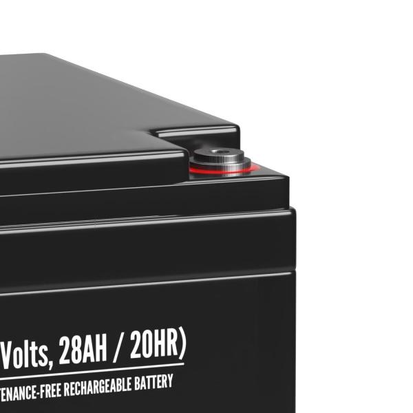 Batteria SIGA Phaeton AGM 28Ah 12V per alimentazione di emergenza