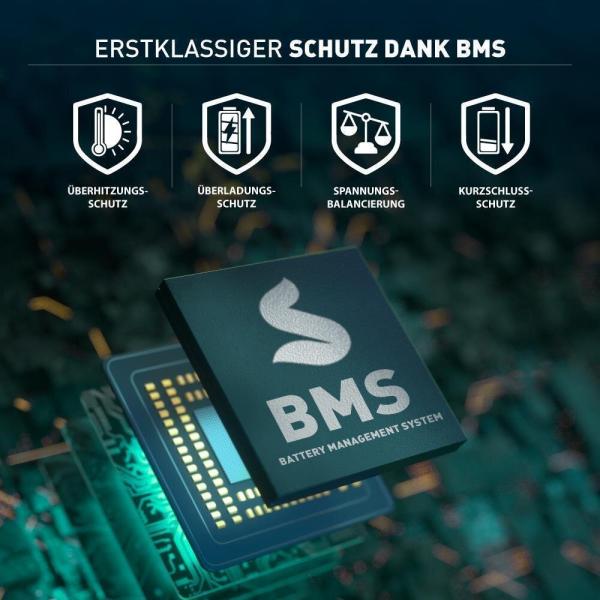 SIGA Lithium Batterie LiFePO4 12Ah 12V